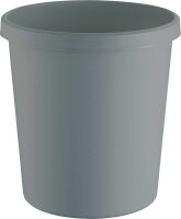 helit the green german Papierkorb 18,0 l grau, 1 St.