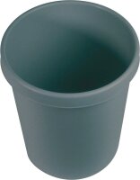 helit the green german Papierkorb 18,0 l grau, 1 St.