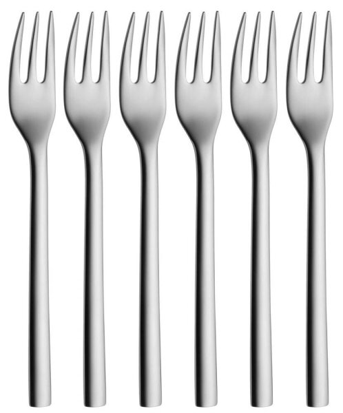 WMF Kuchengabeln Nuova silber poliert, 6 St.