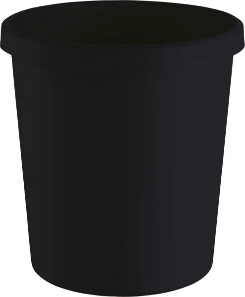 helit the green german Papierkorb 18,0 l schwarz, 1 St.