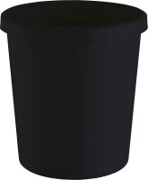 helit the green german Papierkorb 18,0 l schwarz, 1 St.