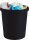 helit the green german Papierkorb 18,0 l schwarz, 1 St.