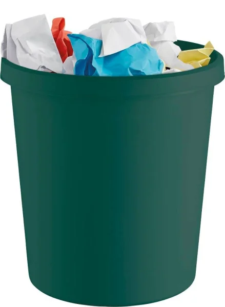 helit the green german Papierkorb 18,0 l grün, 1 St.
