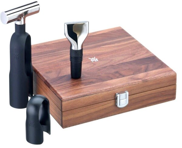 WMF Sommelier-Set Baric silber, schwarz, 4-tlg., 1 Set