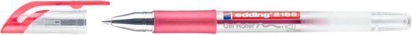 edding 2185 Crystaljelly Gelschreiber transparent 0,7 mm, Schreibfarbe: rot, 1 St.