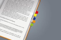 SIGEL transparent Haftmarker farbsortiert 7x 40 Streifen