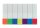 SIGEL transparent Haftmarker farbsortiert 7x 40 Streifen