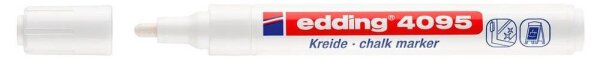 edding 4095 Kreidemarker weiß 2,0 - 3,0 mm, 1 St.