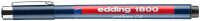 edding 1800 profipen Fineliner schwarz 0,1 + 0,3 + 0,5 mm, 3 St.