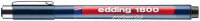 edding 1800 profipen Fineliner schwarz 0,1 + 0,3 + 0,5 mm, 3 St.