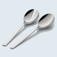 WMF Salatbesteck Nuova Edelstahl silber, 1 Set