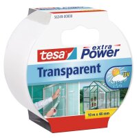 tesa extra Power® Gewebeband transparent 48,0 mm x...