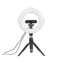 hama SpotLight Smart 80 II LED Ringlicht mit Stativ...