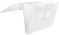 FolderSys Fächermappe 12 Fächer transparent, 1 St.