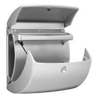 BURG WÄCHTER Briefkasten Kiel 7830 silber