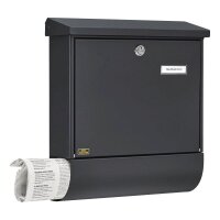BURG WÄCHTER Briefkasten Vario Set 38210 anthrazit