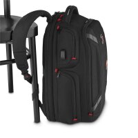 WENGER Laptop-Rucksack PlayerOne Kunstfaser schwarz 29,0 l bis 39,6 cm (15,6 Zoll)