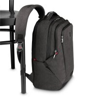 WENGER Laptop-Rucksack MX Professional Kunstfaser grau 21,0 l bis 40,6 cm (16 Zoll)