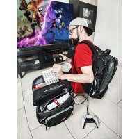 WENGER Laptop-Rucksack PlayerMode Kunstfaser schwarz 20,0 l bis 39,6 cm (15,6 Zoll)