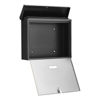 BURG WÄCHTER Briefkasten London 6867 61770 schwarz, silber