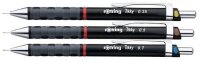 rotring Tikky Druckbleistift-Set schwarz HB 0,35 + 0,5 +...