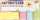 folia Haftnotizen-Set farbsortiert, 1 Set