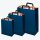 VP Papier-Tragetaschen Topcraft blau 22,0 x 36,0 cm, 50 St.
