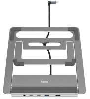 hama Dockingstation mit Laptop-Ständer Connect2Office Stand