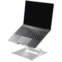 hama Laptop-Ständer silber