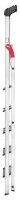 Hailo Stehleiter einseitig L80 ComfortLine silber 6 Stufen, H: 208,0 cm