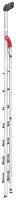 Hailo Stehleiter einseitig L80 ComfortLine silber 8 Stufen, H: 255,0 cm