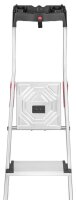 Hailo Stehleiter einseitig L80 ComfortLine silber 8 Stufen, H: 255,0 cm