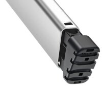 Hailo Stehleiter einseitig L60 StandardLine silber 3...