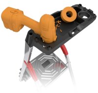 Hailo Stehleiter einseitig L60 StandardLine silber 4 Stufen, H: 161,0 cm