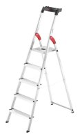 Hailo Stehleiter einseitig L60 StandardLine silber 5...