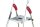 Hailo Stehleiter einseitig L60 StandardLine silber 5 Stufen, H: 184,0 cm