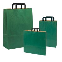VP Papier-Tragetaschen Topcraft grün 40,0 x 45,0 cm,...