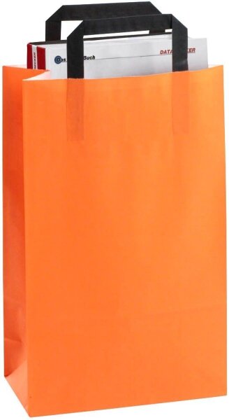 VP Papier-Tragetaschen Topcraft orange 22,0 x 36,0 cm, 50 St.