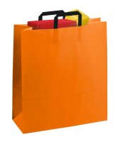 VP Papier-Tragetaschen Topcraft orange 40,0 x 45,0 cm, 50...