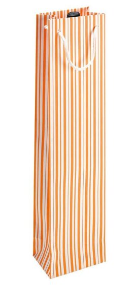 VP Geschenktüten für Flaschen orange 9,5 x 38,0 cm, 25 St.