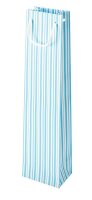 VP Geschenktüten für Flaschen blau 9,5 x 38,0 cm, 25 St.