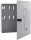 ROTTNER Key Collect 10 Schlüsselkasten silber mit 10 Haken, 22,0 x 5,0 x 22,0 cm, 1 St.