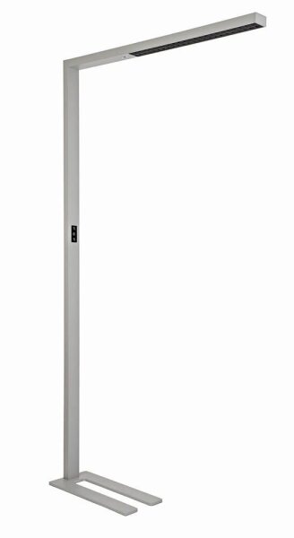MAUL MAULsirius LED Stehlampe silber