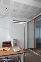 MAUL MAULjuvis LED Stehlampe silber 16 / 32 W