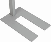 MAUL MAULjaval LED Stehlampe silber