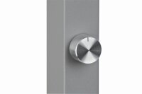 MAUL MAULjaval LED Stehlampe silber