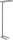 MAUL MAULjaval LED Stehlampe silber