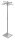 Kerkmann Kleiderständer G 12 E 30690681 silber Metall 2 Haken 51,0 x 168,0 cm, 1 St.