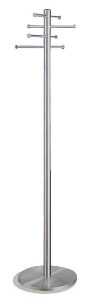 Kerkmann Kleiderständer Arte 30687181 silber Metall 8 Haken 41,0 x 180,0 cm, 1 St.
