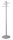 Kerkmann Kleiderständer Arte 30687181 silber Metall 8 Haken 41,0 x 180,0 cm, 1 St.